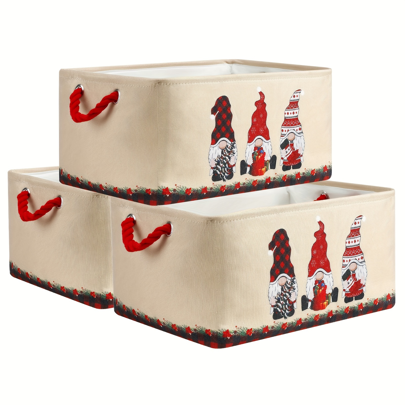 

Thewarmhome Christmas For Empty - 15.7x11.8x8.2 For Organizing, Snowman For