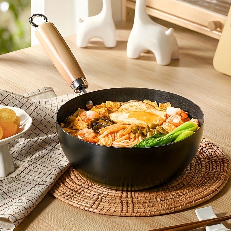 

Baichang Mini Non-stick Cast Iron Frying Pan - Traditional Chinese Style, Perfect For Gas & Charcoal Stoves