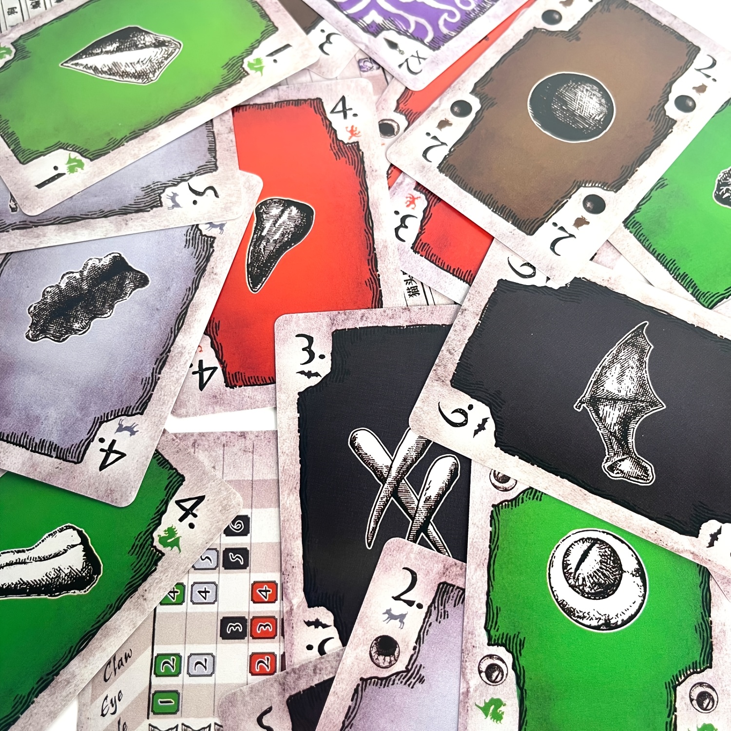 3 Witches Board Game, Magical Strategy Card Game