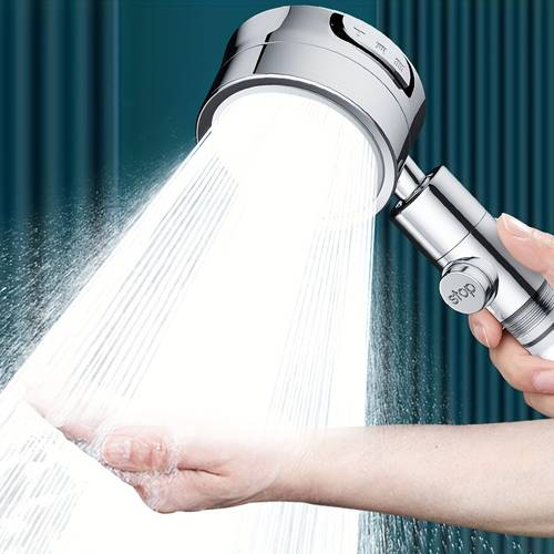 1pc pressurized filter showerhead 3 adjustable super pressurized shower faucet adjustable angle showerhead bathroom additions