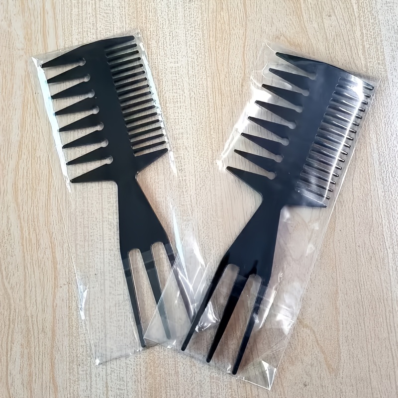 TEMU 2 pettini multifunzionali a e , pettini retr簷 per pomata da , accessori per strumenti di styling dei capelli, pettini da , spazzole per capelli
