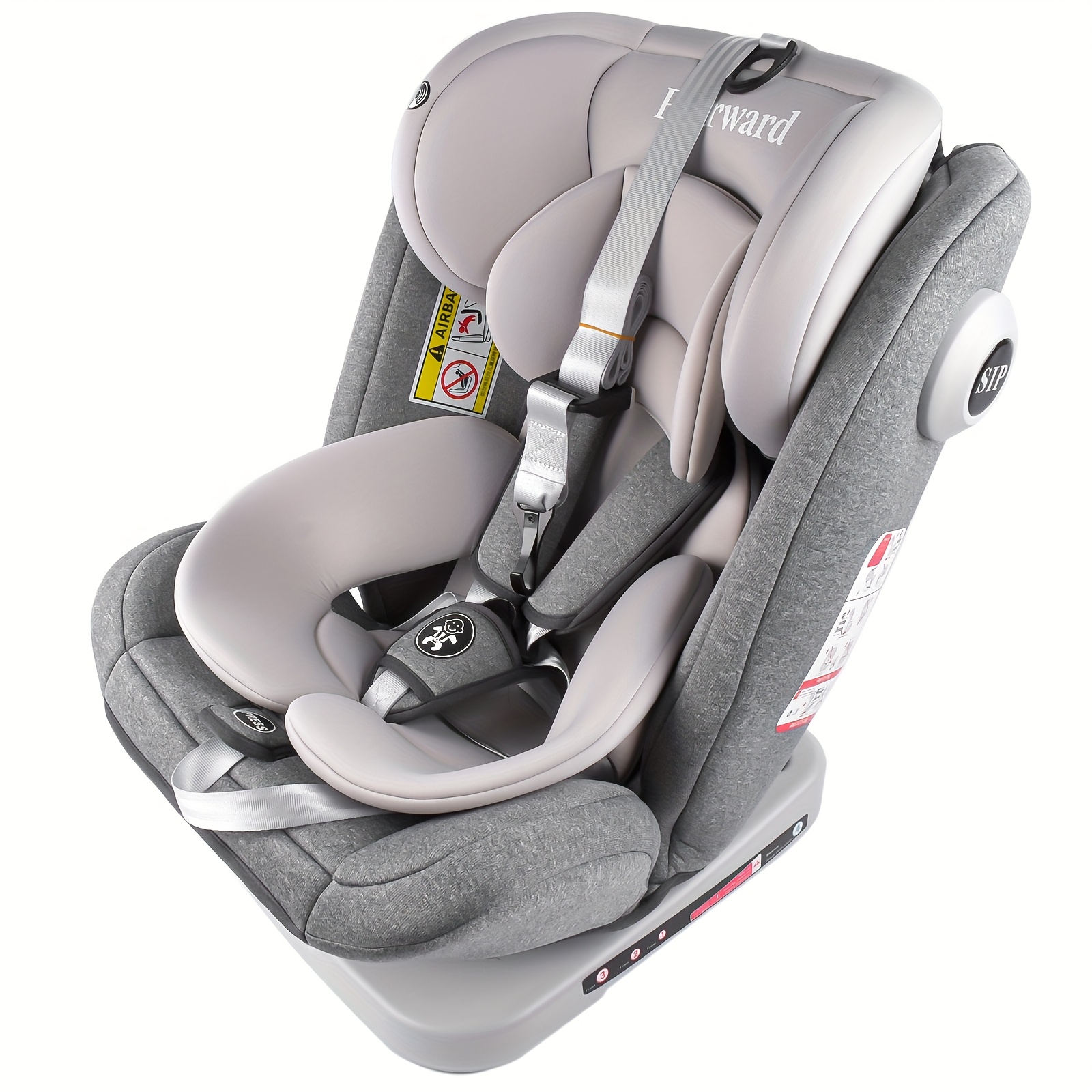   baby car seat child seat 360 rotatable   36 kg 0 12 year 5 point safety belt black Product details 7