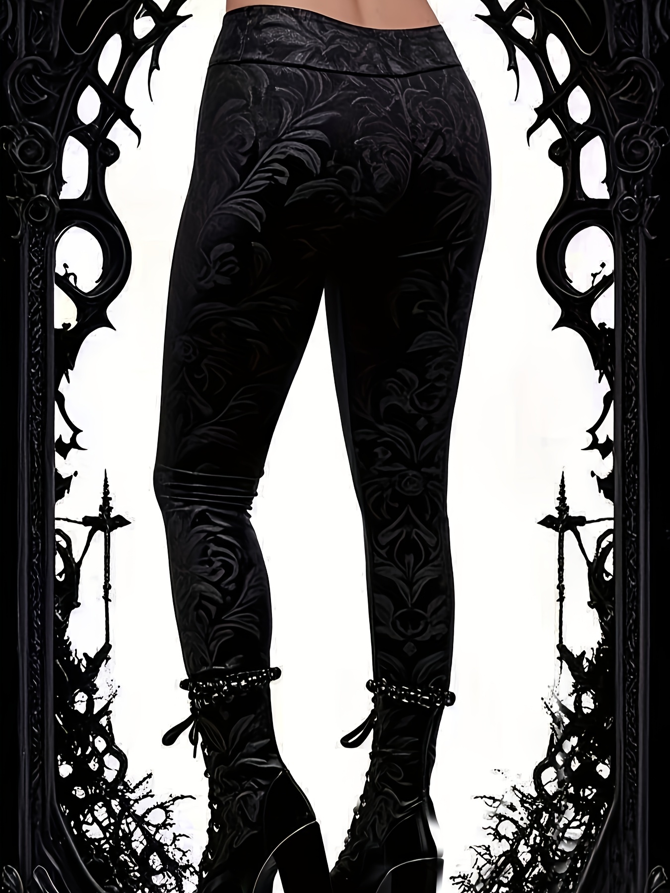 gothic pants sold on Temu United States