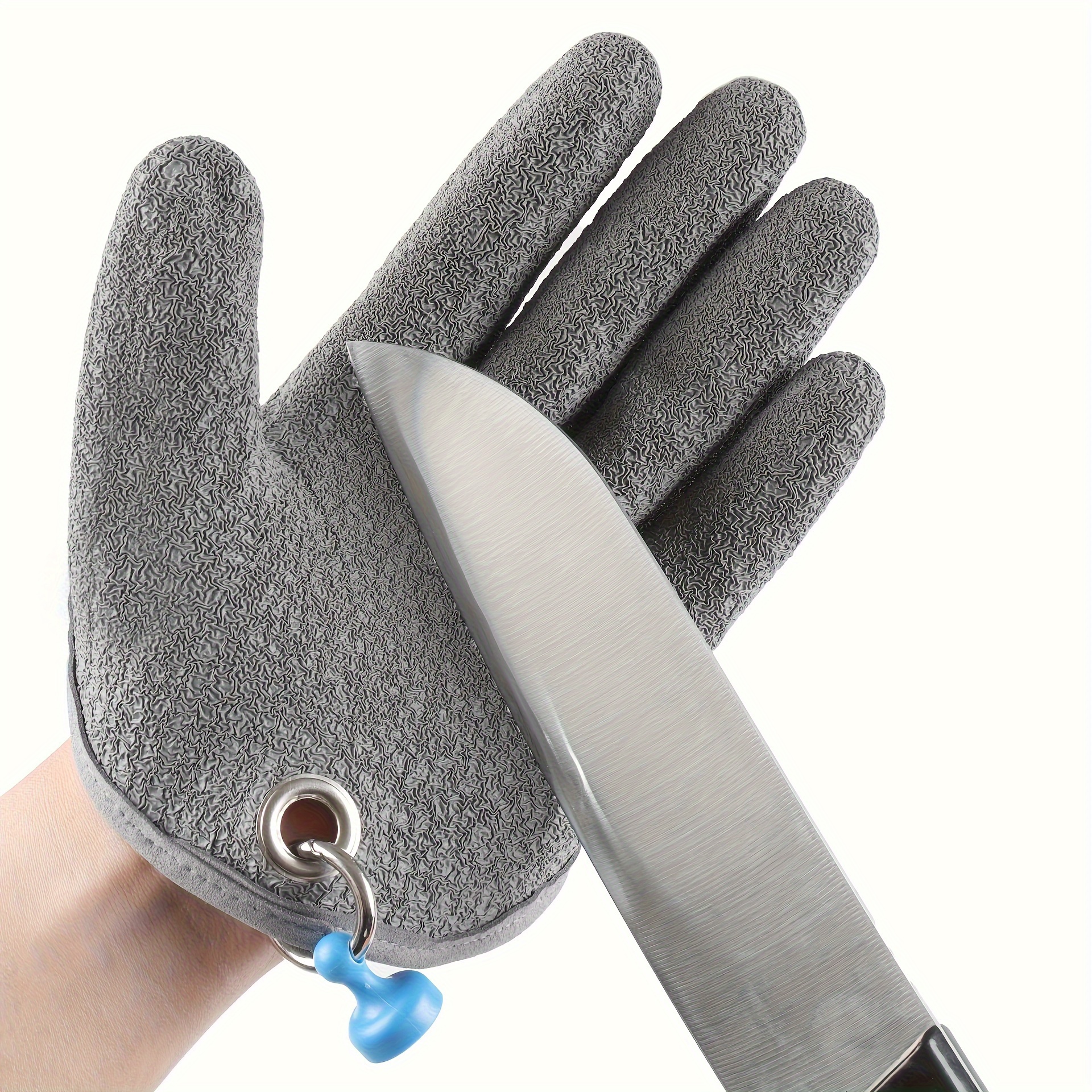Cut Puncture Resistant Fishing Half Glove Magnet Release - Temu South Africa