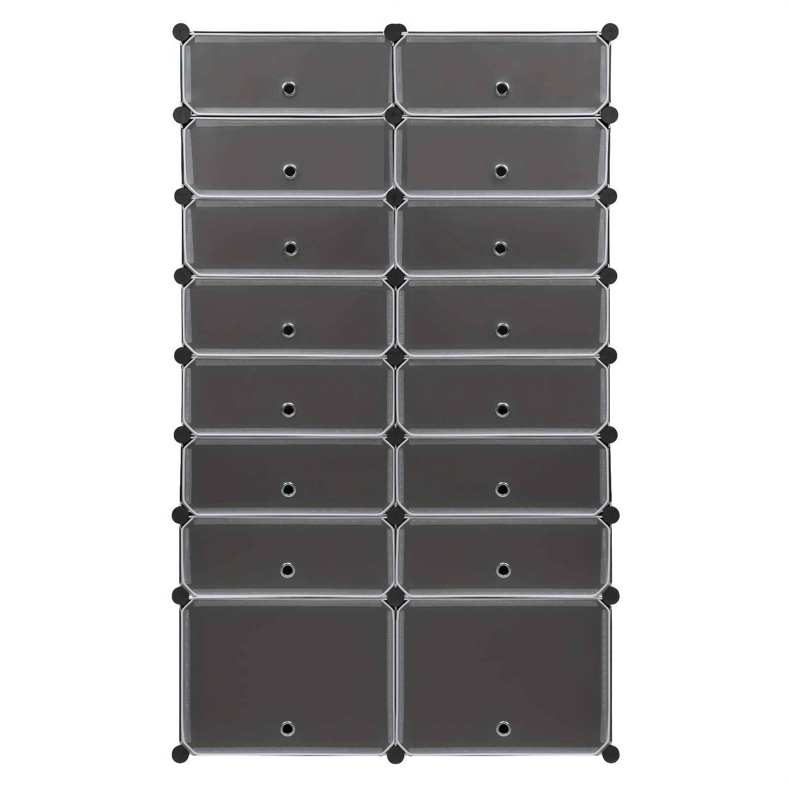 1pc Diy Storage Storage , 16 Compartments, Plastic