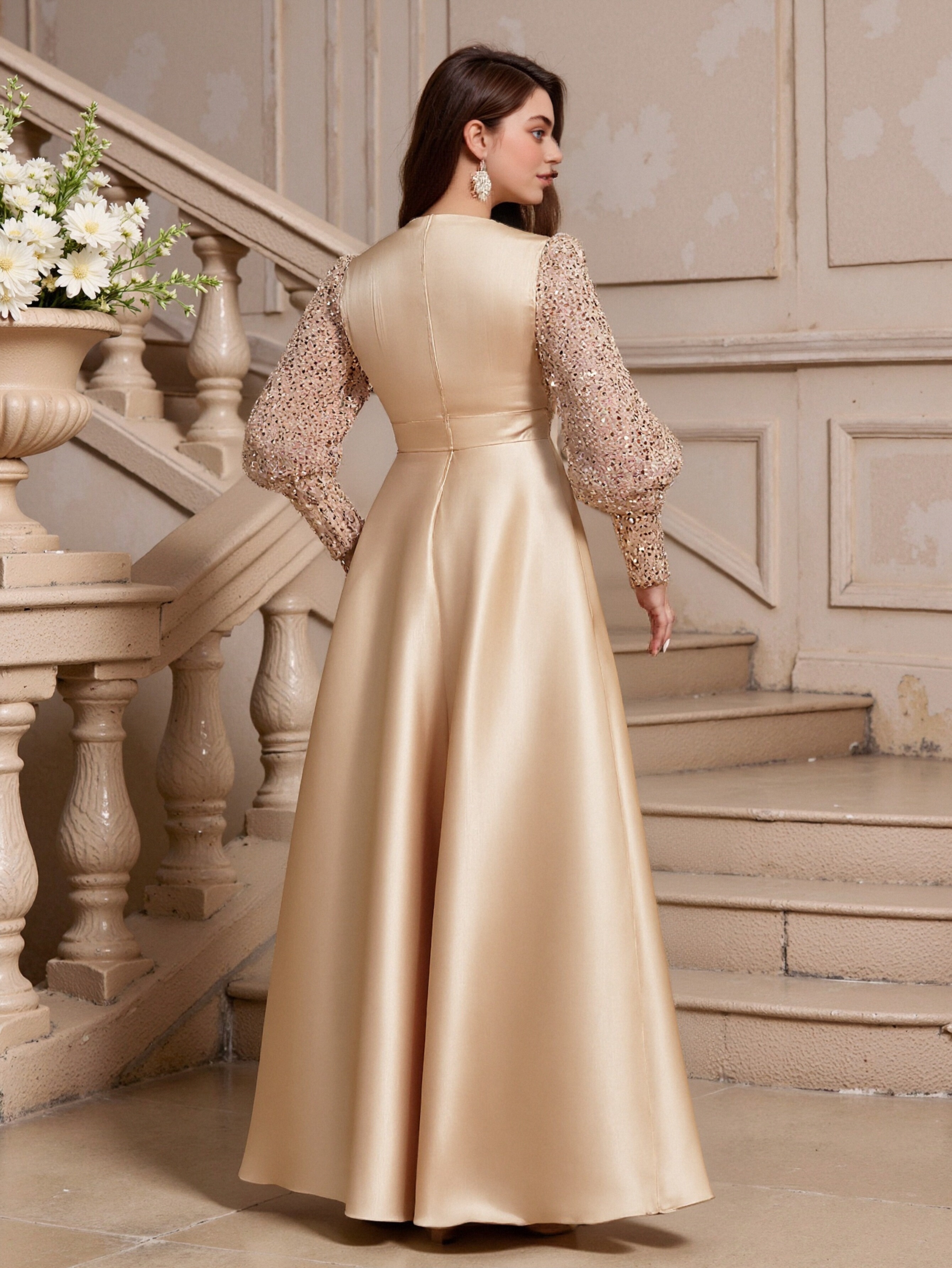 plus size satin wedding guest dress Best Formal Plus-Size Wedding Guest Dresses for a Big Tummy  The Dress  Outlet