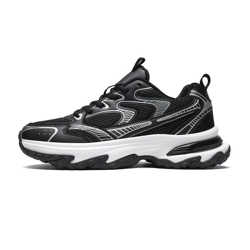 TEMU Men's Golf Shoes With Mesh, Shock-absorbing, Non-slip Dad Shoes, New Rebound Sneakers That Are Durable, Comfortable, Lightweight, Versatile,
