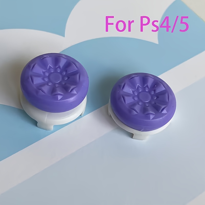 TEMU Improved Precision Thumb Grip Caps For Ps4 And Ps5 Controllers - Reusable, Gaming Equipment, Additions For , Comfortable Grip, , , Grip,