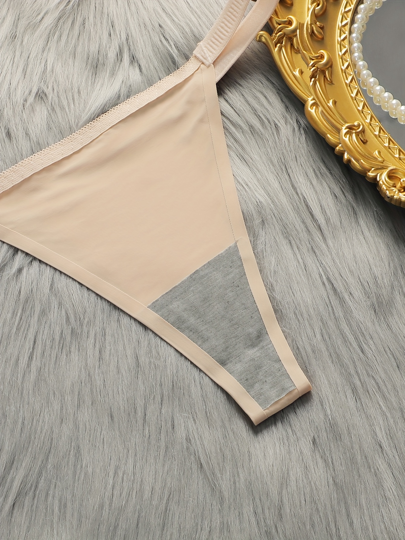 1 Set #Summer Thin Steel Ring Anti-Sagging Adjustable Push-Up Bra with Breathable Gathered Lingerie