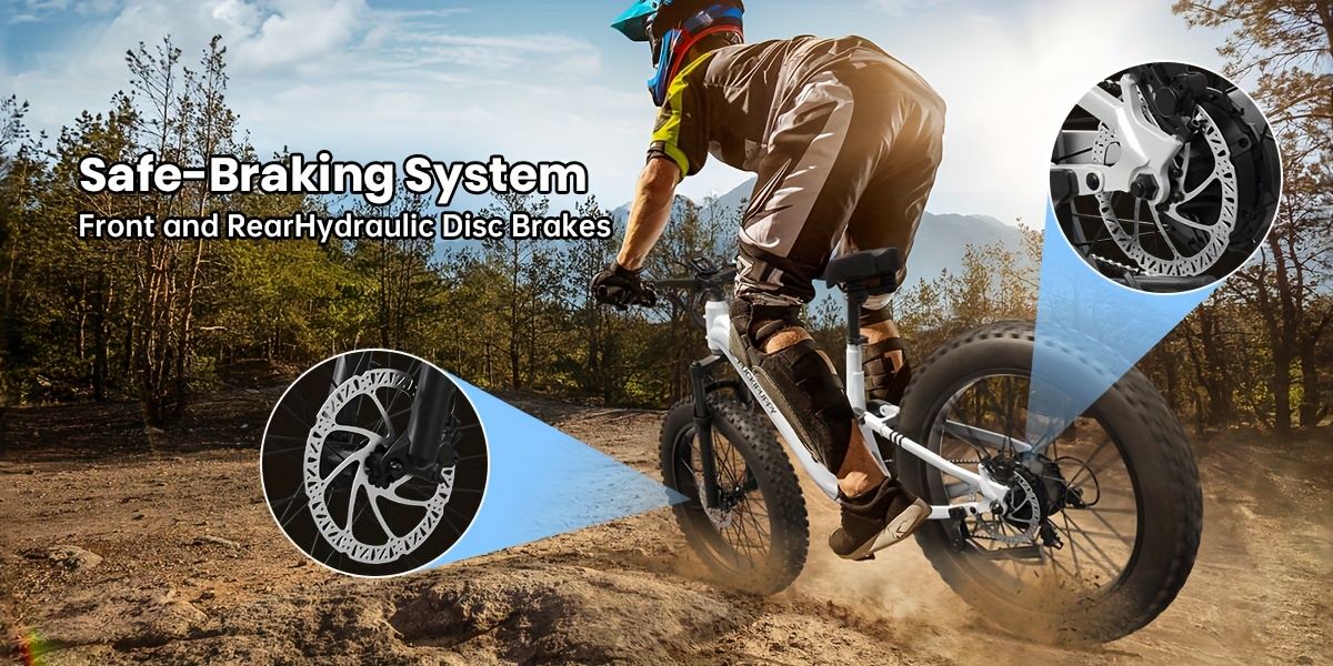 electric bike for adults rear   brushless motor, 48v 20ah battery adult electric bicycles, 26 tire full suspension   ebike,  , 80miles range, camping must haves, suitable for outdoor off-road and urban commuting(boxerst) Product details 5