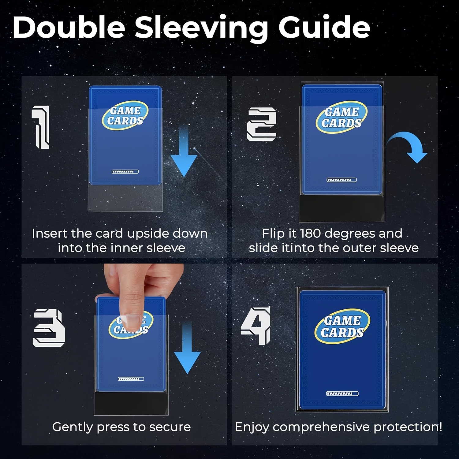 inner sleeve cards Gamegenic Thick Inner Sleeves
