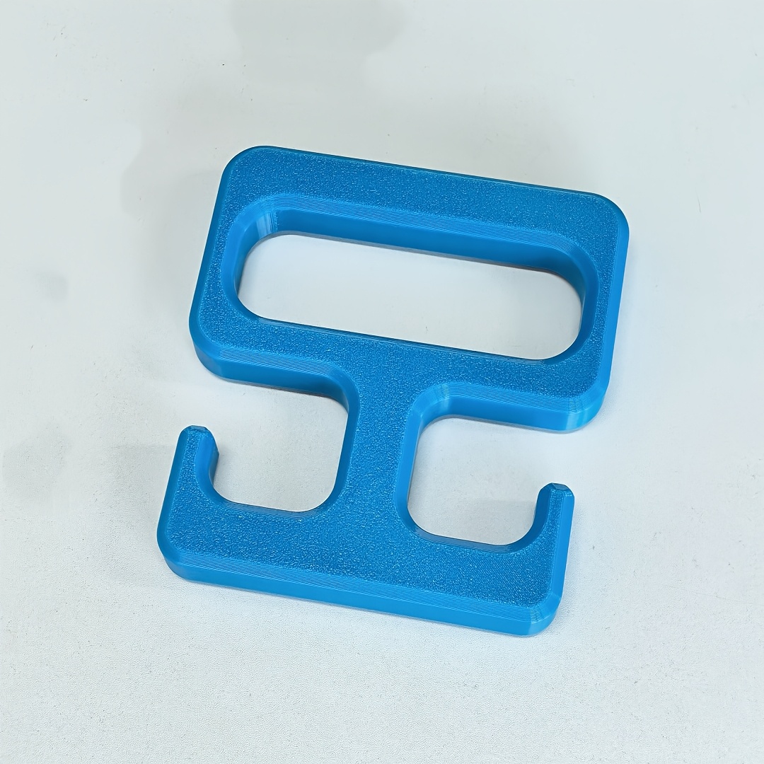 TEMU Outil à crochet portable robuste pour sacs en plastique imprimé en 3D avec poignée antidérapante et système de suspension portable, dispositifs