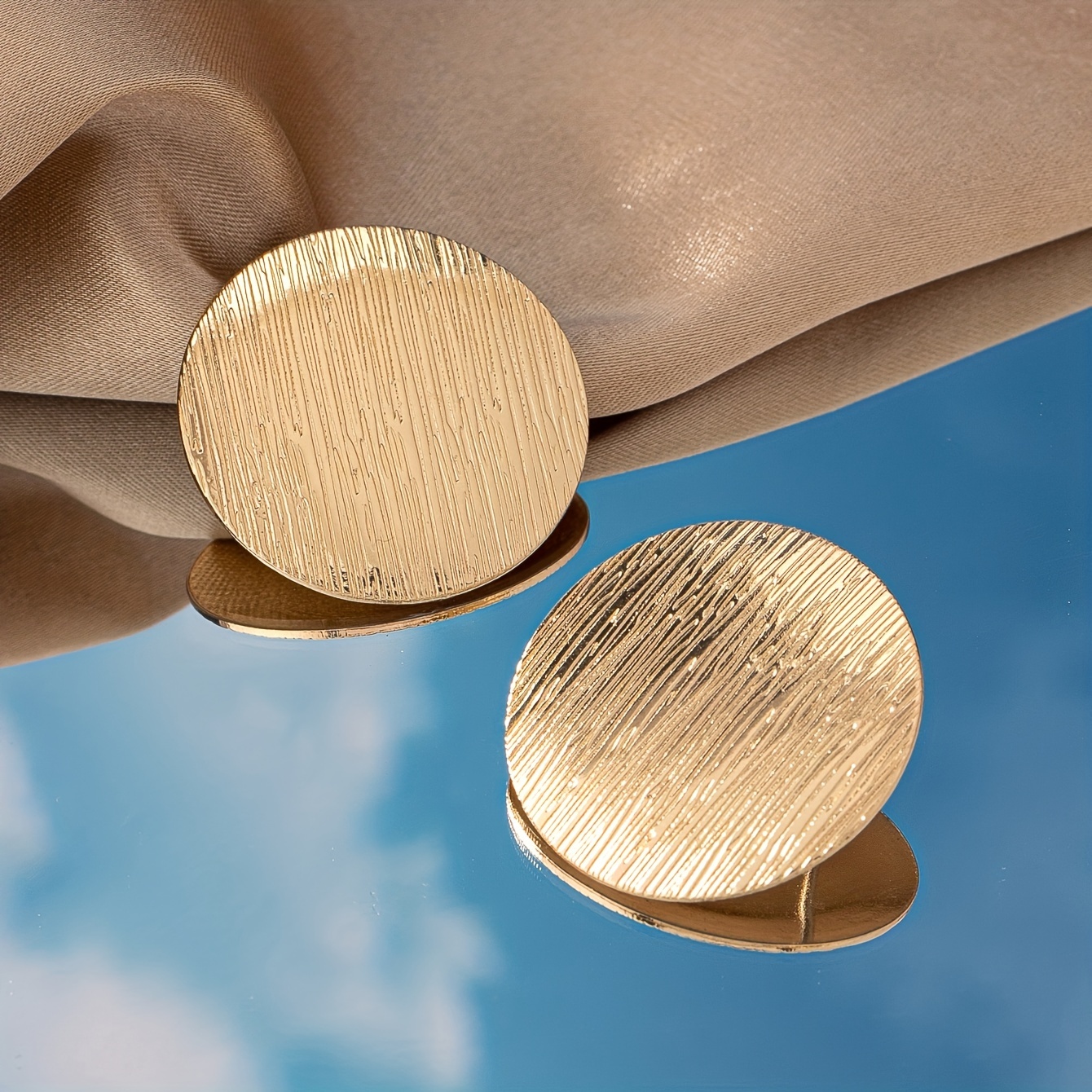 Round Stud Earring Jewelry Accessary