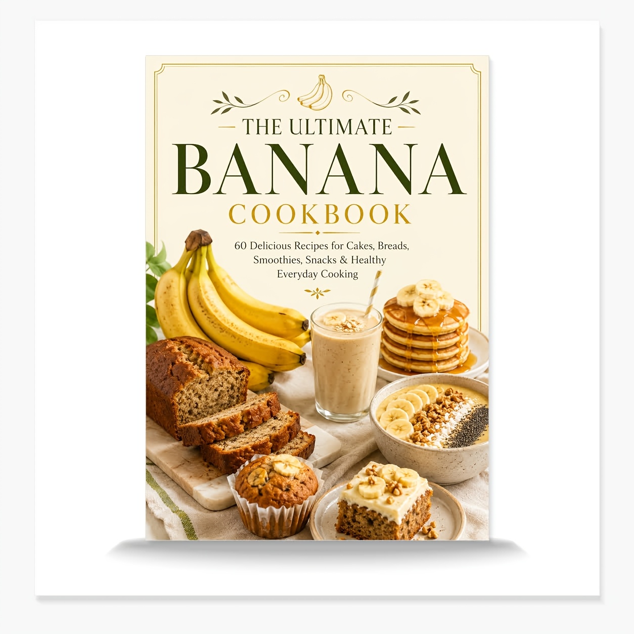 TEMU Banana Cookbook: 60 Recipes For Cakes, Breads, Smoothies And Everyday Snacks, English Paperback
