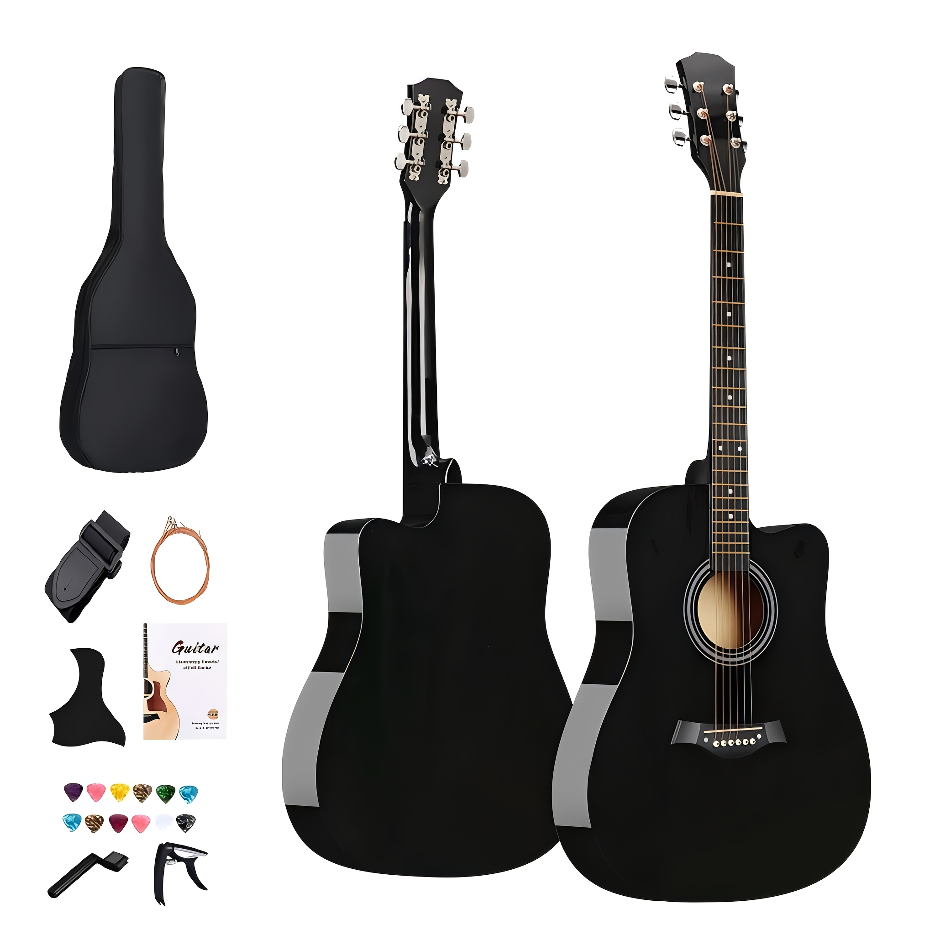 This Is a Comprehensive Acoustic Guitar Designed f...