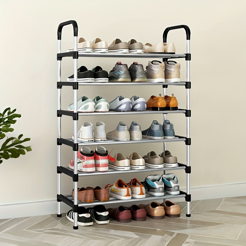 

1pc Iron Alloy 5/6/7- Shoe Organizer For Entryway –