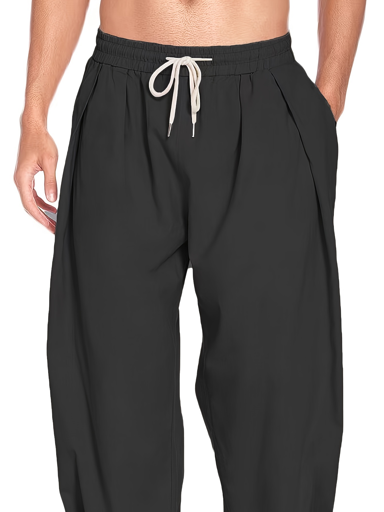 Casual Cotton Harem Pants  Cotton cropped pants, Harem pants