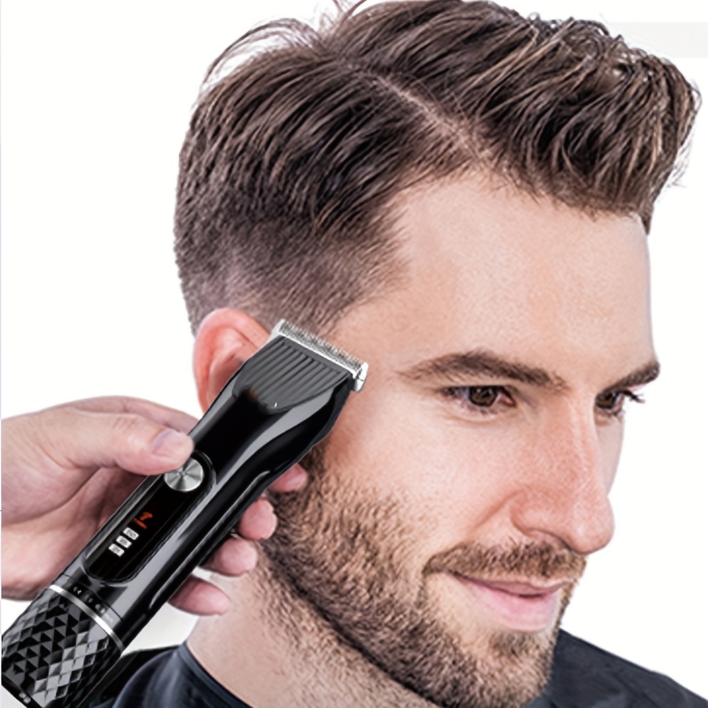 

Electric Hair Trimmer With Self-sharpening Blades