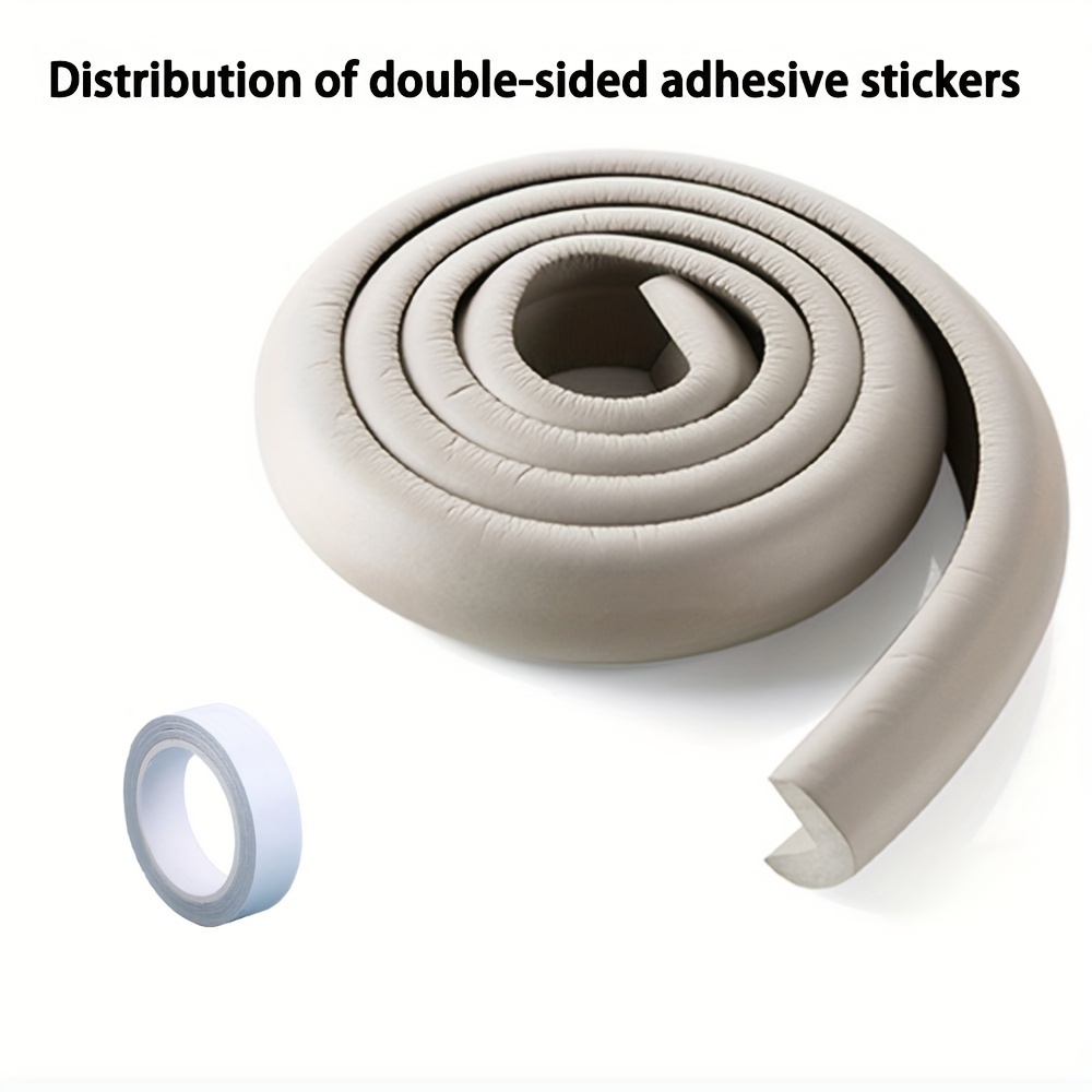 Extra Thick L-Shaped Safety Bumpers for Youngsters - Soft, Phthalate-Free Nitrile Foam Edge Protectors for Tables & Coffee Tables details 7