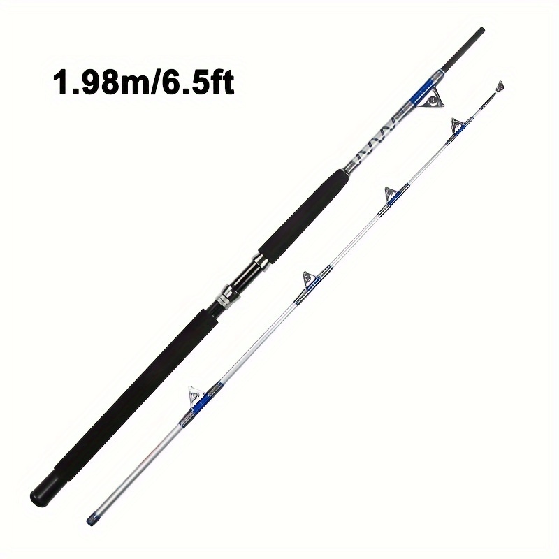 Image of 1.98m Pulley Boat Fishing Rod, Lure Rod, Hard Action Trolling Rod, Fishing Rod