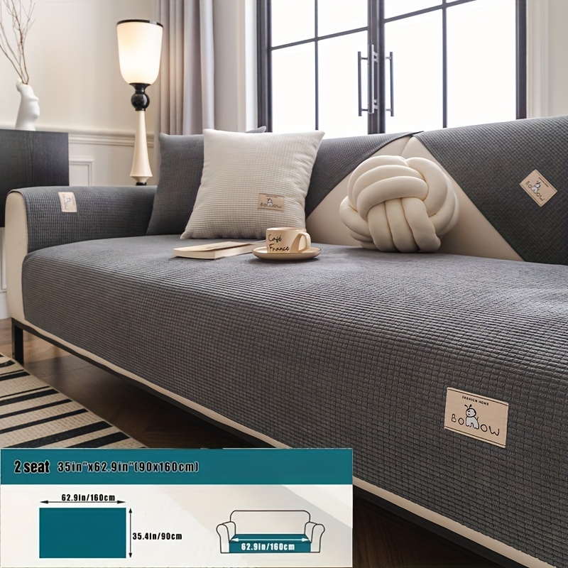 1pc Non-slip Sofa Cover With Design Gorgeous Sofa Cover Home Decoration Suitable For Sofas