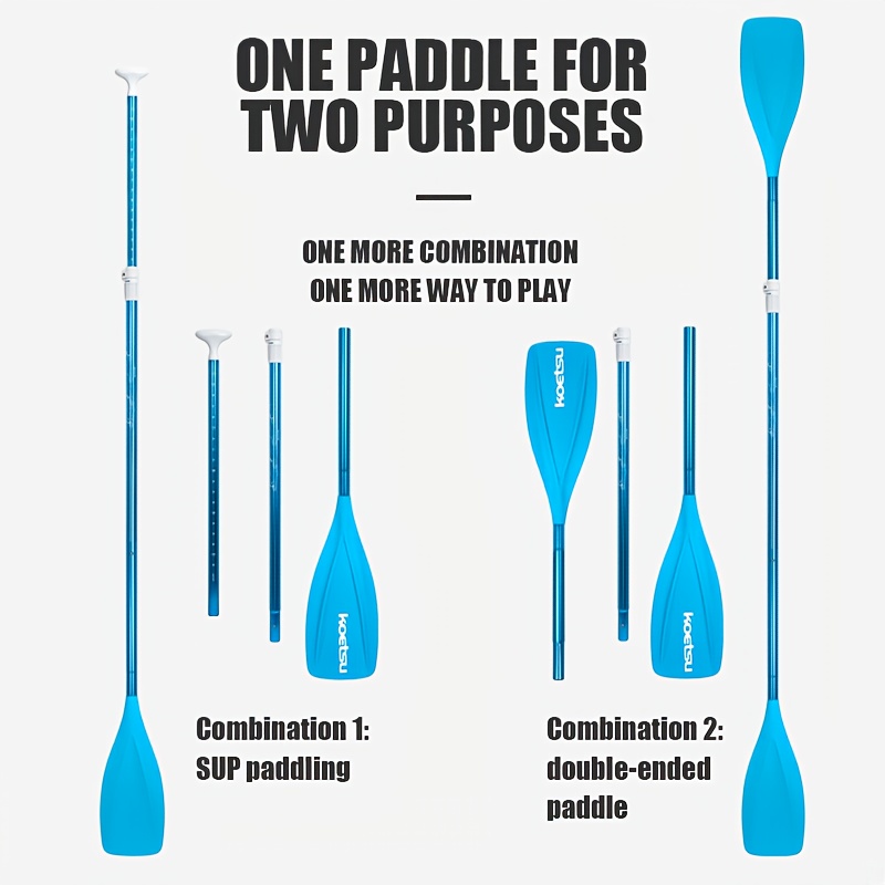 KOETSU Orange Dual-Purpose Kayak Paddle