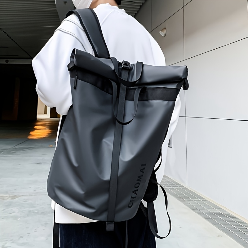 New Style Unisex Backpack for Outdoor Use, Large Capacity, Expandable Travel Sports Laptop Bag, Casual School Bag, Minimalist Design
