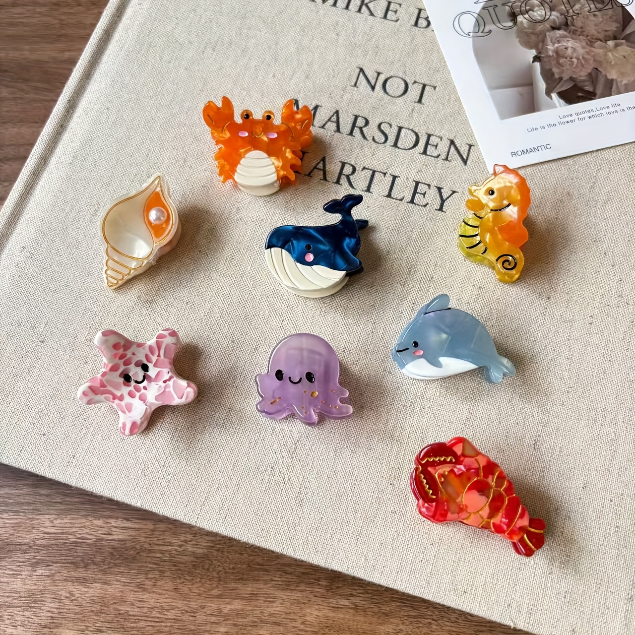 cute delicate ocean animal hairpin small claw clip hair - Temu Cyprus