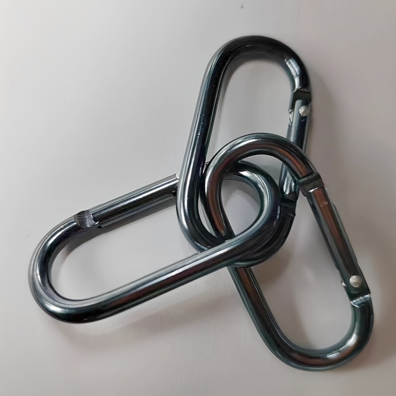 

5pcs Hardware Accessories, Oval Opening Carabiner, Spring Hook Buckle, O-ring Hanging Buckle