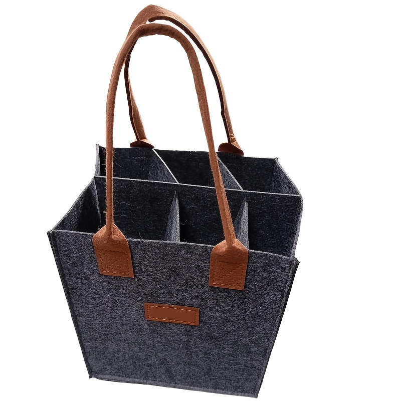 E-shop Geschenk für Sie/Ihn Luxus Wein Handtasche | Multifunktionale Aufbewahrungstasche für Rotwein, Bier und Champagner mit leerer Geschenkbox,