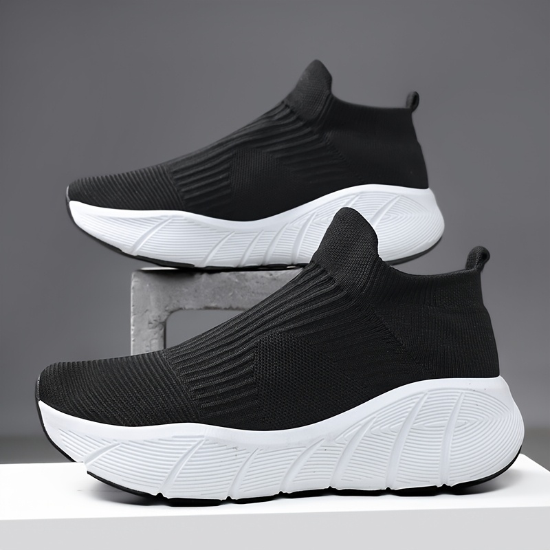 Plus-Size Knitted Shoes, Couple'S Shoes, Popcorn Breathable Casual Footwear