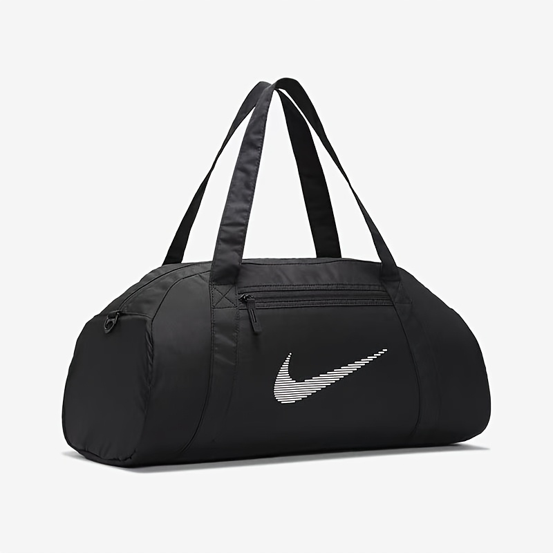 Nike New Arrival Sporty Fashion Casual Polyester Tote Shoulder Crossbody Gym Bag, Unisex Sports Bag, Handbag, Black