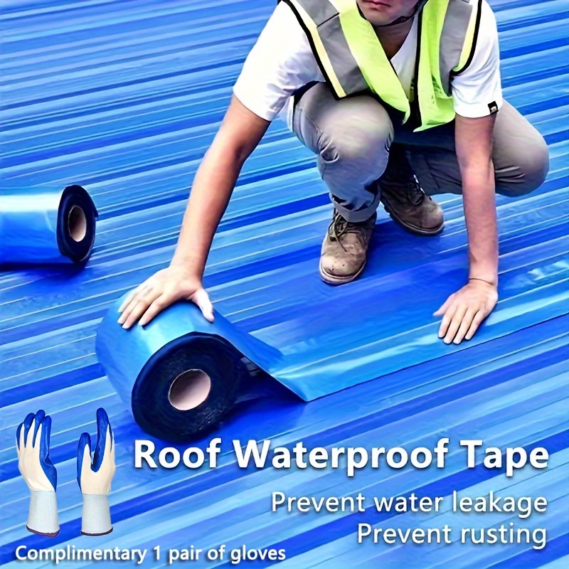 

Roof Industrial Waterproof Tape, Metal Roof Waterproof Material, Suitable For , Roof, Iron Sheet, Prevent Water Leakage