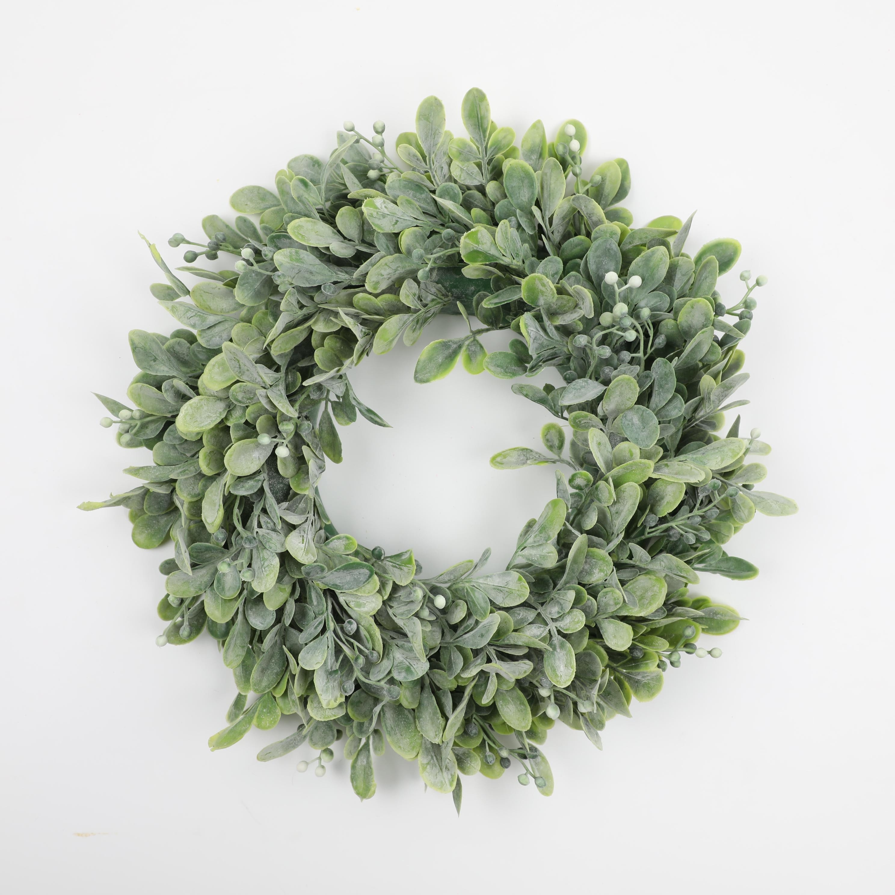 

1pc Artificial Plant Green Wreath Background Wall, Window, Wedding Party, Diy Gift, Family Garden, Spring Mother's Day Decoration