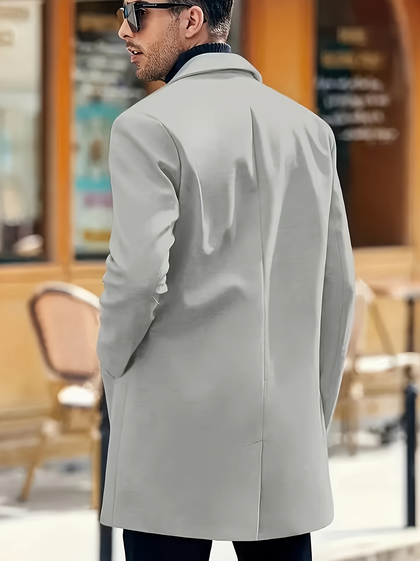 autumn winter new independent station mens coat coat - Temu South