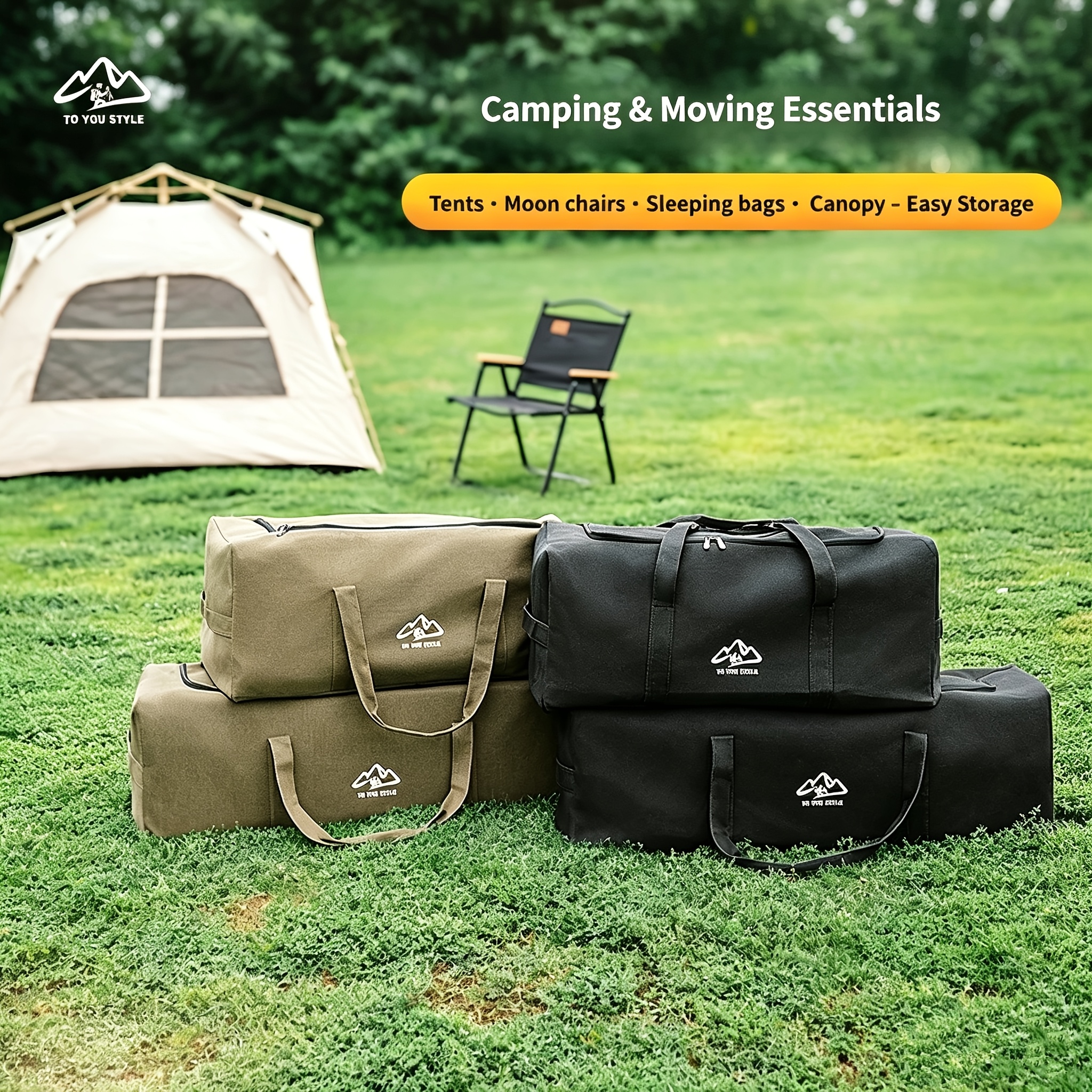 Extra Large Lightweight Foldable Travel Handbag