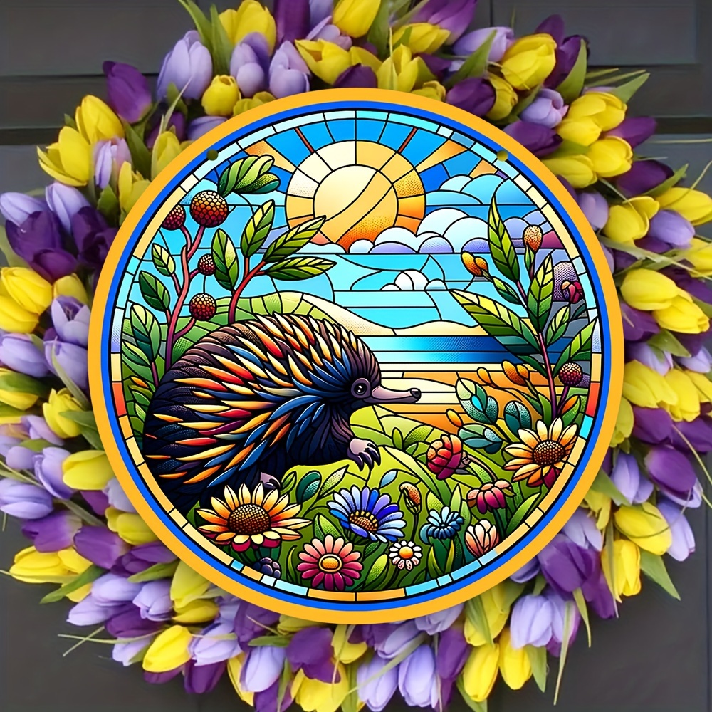 Fall Fish Suncatcher colorful Wreath Sign fish Window - Temu Philippines
