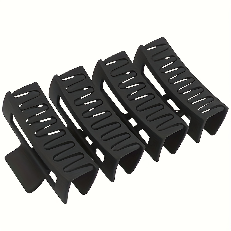 4pcs women rectangle hair clips non slip claw clips for thin and thick   jaw clips with   hair additions