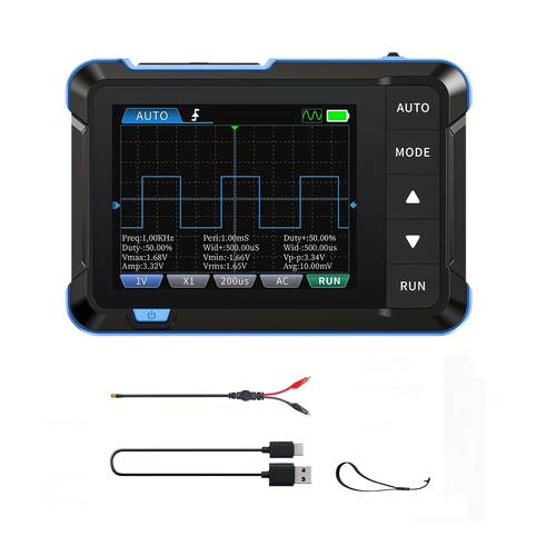 dso153 digital handheld oscilloscope and generator combo with 1mhz and 5msa s sampling rate for electronic repair