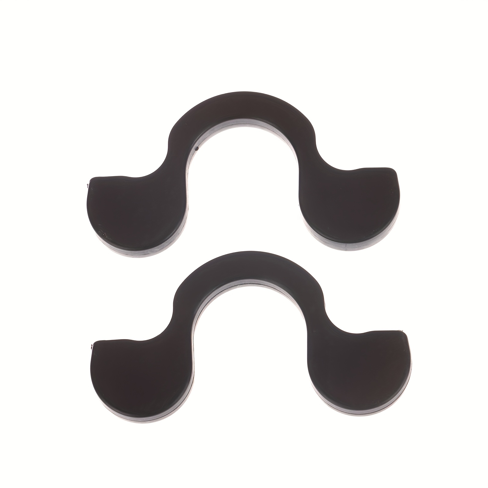 1pair Universal Anti-slip Rubber Motorcycle Bike Stands Wheel Support Frame Stand Swing Tripod Hooks Rubber Additions