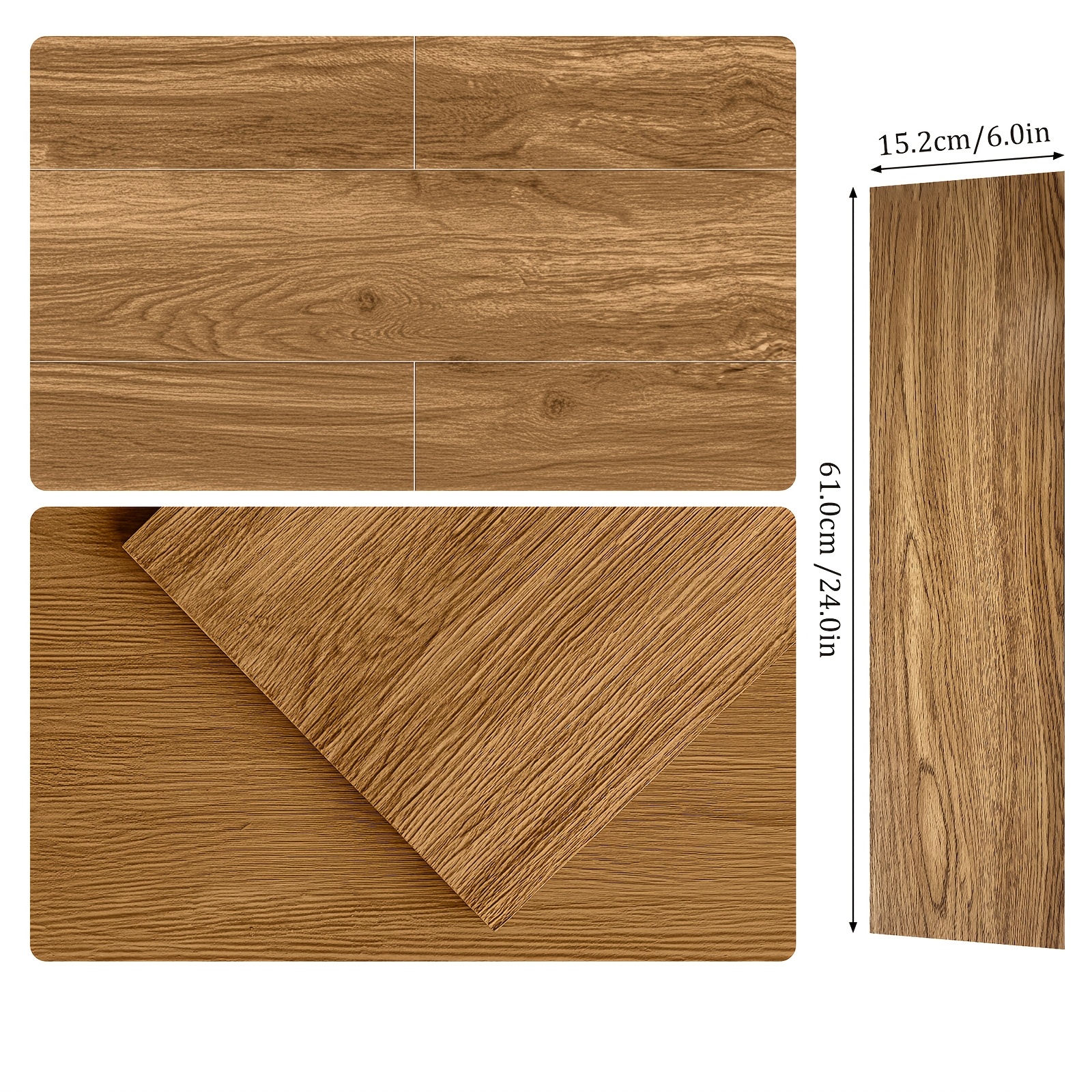 30 Realistic Self Adhesive Vinyl Flooring Sheets Suitable For Home Self Adhesive Nonslip Wood Grain Flooring Patches Yourself Pvc Floor Stickers Modern Interior Decoration