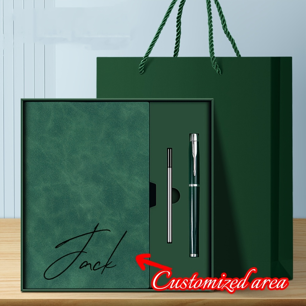 customized premium notebook with a personalized cover   box for friends and     0
