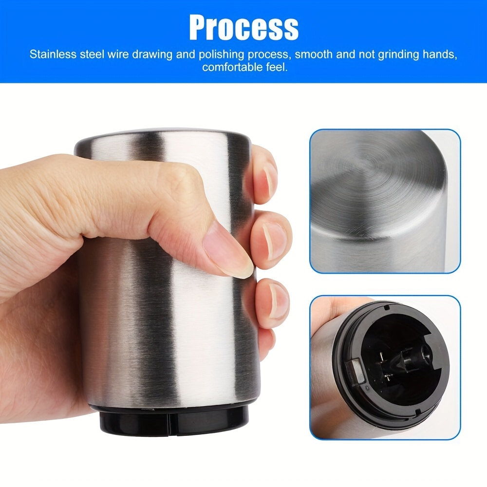 2pcs stainless steel magnetic beer soda bottle opener   no     home bar picnics camping hiking camping essentials modern opener design durable construction bottle opener Product details 4