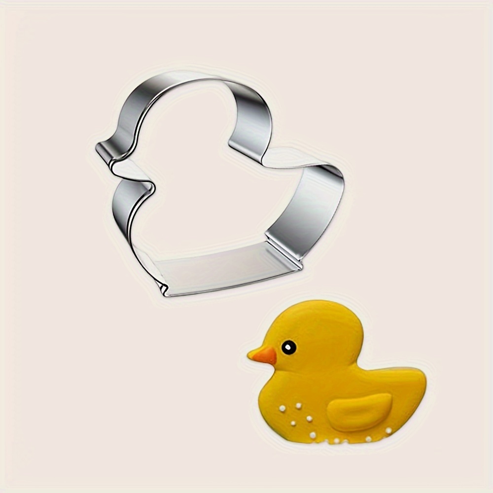 

Stainless Steel Duck-shaped Cookie & Cake Mold - Diy Baking, Kitchen & Restaurant Use