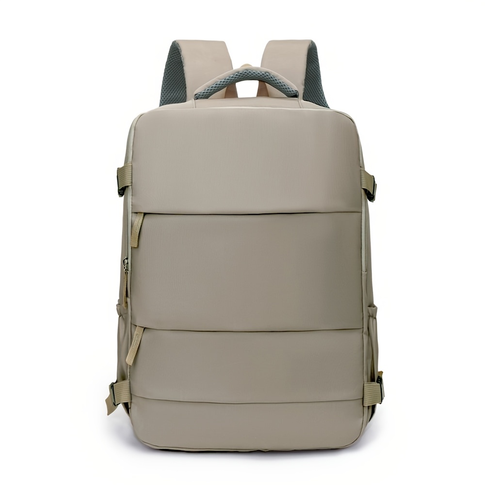 TEMU Women's Large Capacity Backpack, Travel Backpack, Commuter Bag, Fashionable Laptop Bag, Short- Luggage Bag