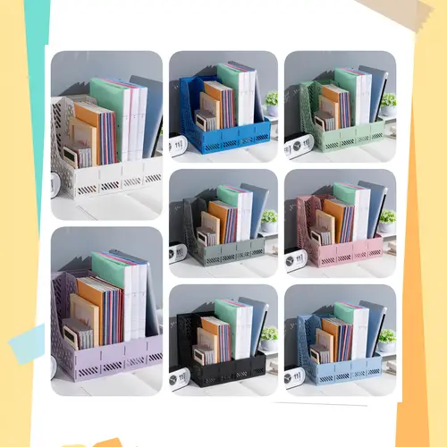 Simple Rack Box File Storing paper storage racks sold on Temu Canada