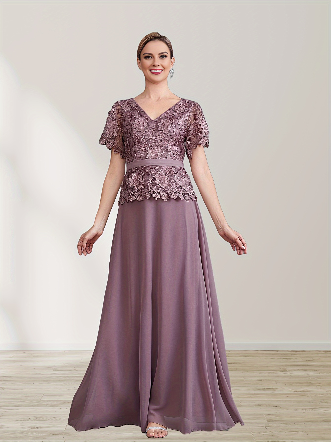 Camicetta Donna Ninedaily Chiffon Con Scollo AV - Maniche