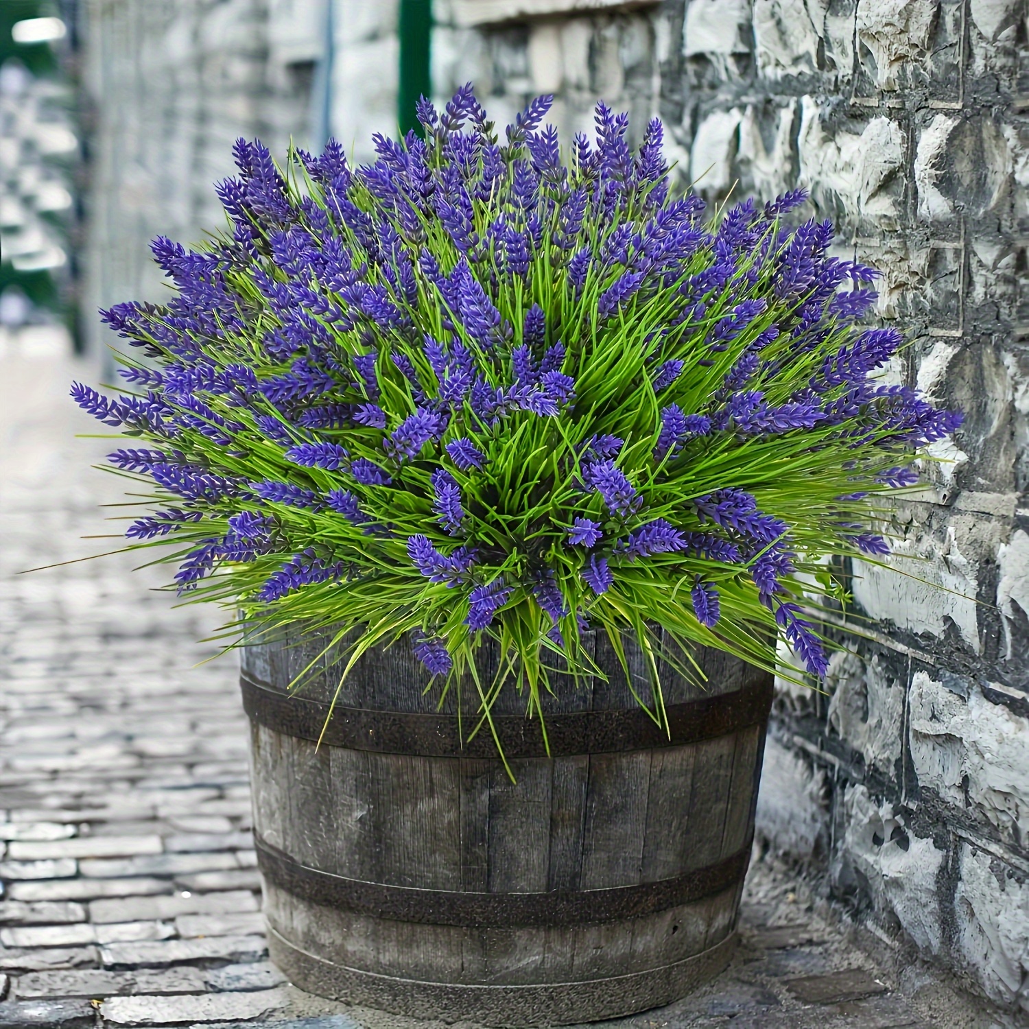 8 stck knstliche pflanze outdoor lavendel kunstpflanze uv - Temu Germany