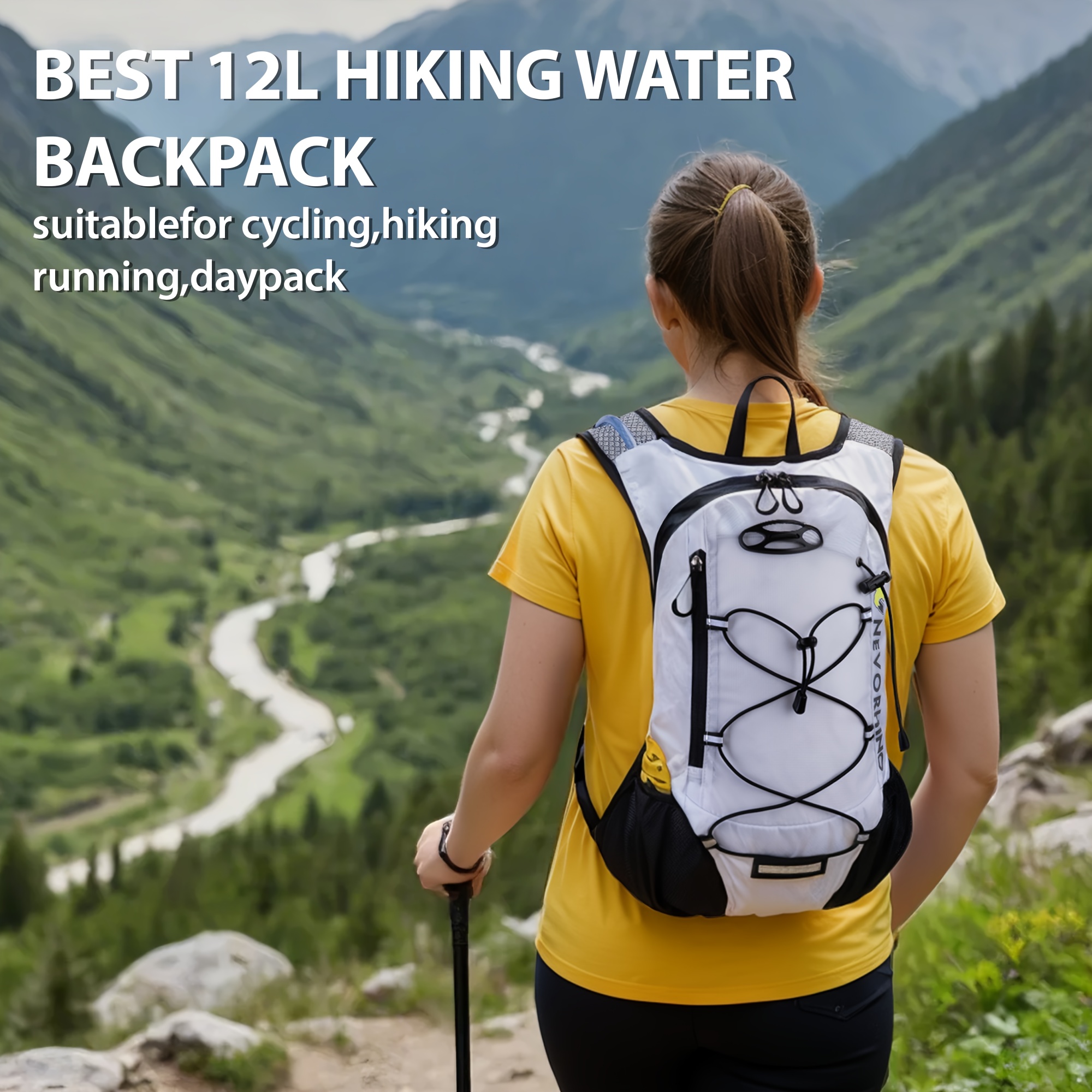 1.5L Hydration Pack - Lightweight Waterproof Outdoor Vest