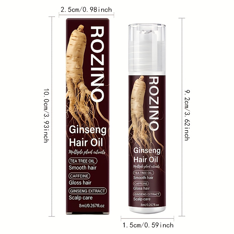 This 10-in-1 Ginseng Hair Instantly Controls And Breakage, Ensuring Smooth Hair While Preventing Damage. -on Applicator To Apply Without Washing
